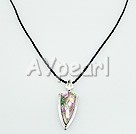 Abalone shell pendent