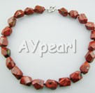 Wholesale Gemstone Necklace-red jasper necklace