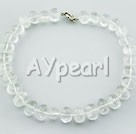 white crystal necklace