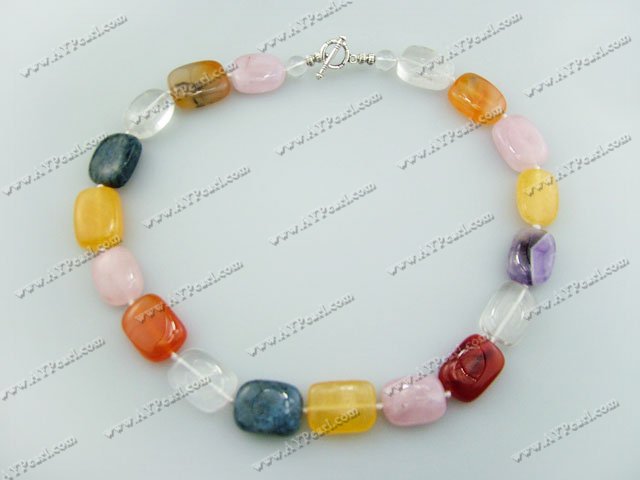 multi-stone necklace