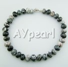 Wholesale Gemstone Jewelry-picasso stone necklace