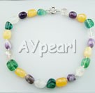 Wholesale Jewelry-multi-stone necklace