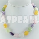 Wholesale Gemstone Necklace-multi-stone necklace