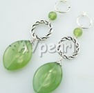 Wholesale earring-serpentine jade earrings