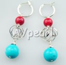 Wholesale earring-turquoise alaqueca earrings