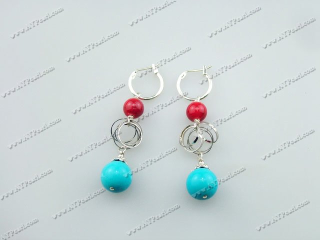 turquoise alaqueca earrings