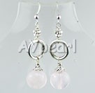 Wholesale Jewelry-rose quartz earrings