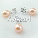 925silver pearl set 