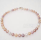 AA 3-color pearl necklace