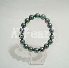 Wholesale black seashell bead bracelet