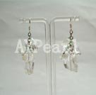 White Crystal Earring