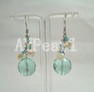 Wholesale earring-Crystal Pearl Earring