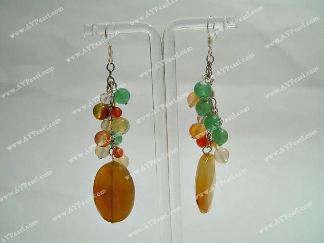 Agate Earring