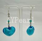 Wholesale earring-crystal and coloured glaze earring