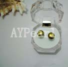 Gold Pearl Stud