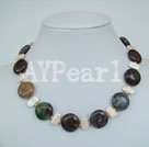 India agate necklace