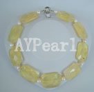 citrine necklace