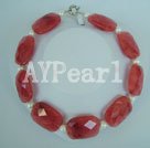 Wholesale Cherry quartz necklace
