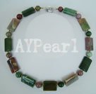 Wholesale Gemstone Necklace-agate necklace