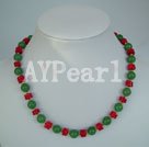 coral necklace