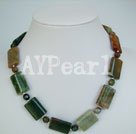 Agate halskjede