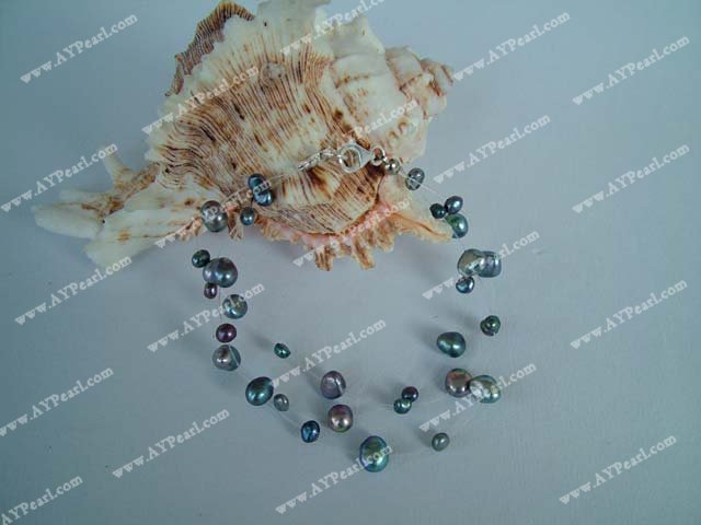 black pearl bracelet