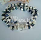 Wholesale Gemstone Bracelet-pearl lapis lazuli bracelet