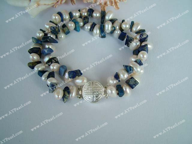 perler lapis lazuli Armbånd