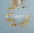 citrine pearl bracelet