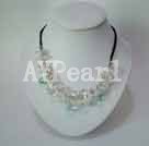 Wholesale white crystal necklace