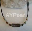 India agate necklace