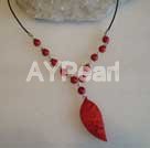 Cinnaba necklace