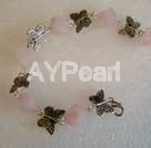 Wholesale Gemstone Bracelet-Rose quartz bracelet