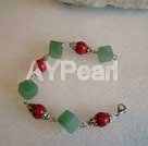 Wholesale Gemstone Bracelet-aventurine bloodstone bracelet