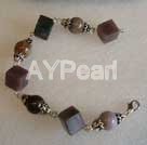Wholesale Gemstone Bracelet-India agate bracelet