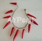 coral bracelet