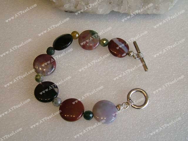 India agate bracelet