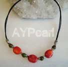 coral necklace