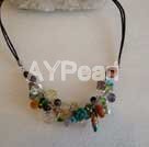 Wholesale various stone necklace