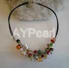 Wholesale multi-stone crystal necklace