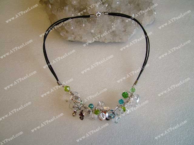 crystal necklace