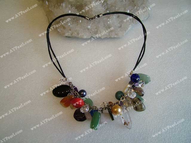 Semiprecious necklace