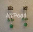 Wholesale Gemstone Earrings-jade earring