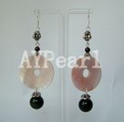 Wholesale Black Onyx shell earring