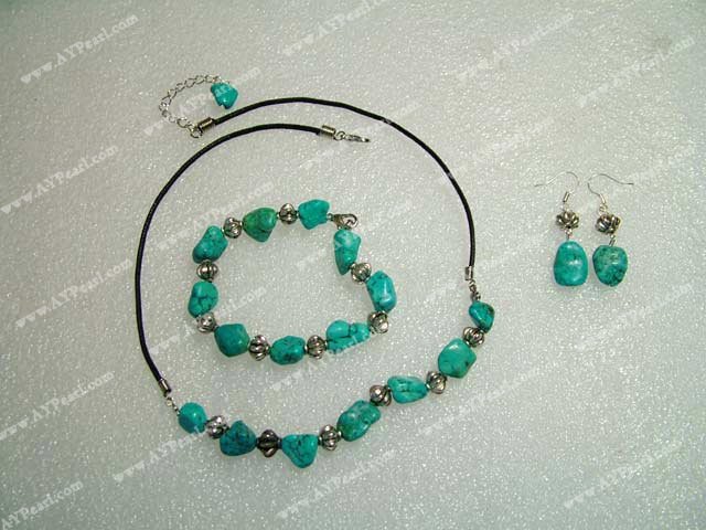 turquoise set