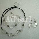 Wholesale Set Jewelry-white crystal set