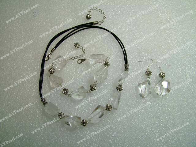 white crystal set