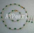 Wholesale pearl jade set