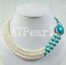 turquoise pearl necklace