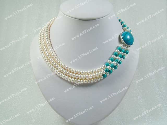 turquoise pearl necklace